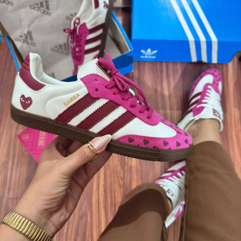 Tênis Adidas Samba Comme des Garçons  ‎ FY3771 - Imagem 5