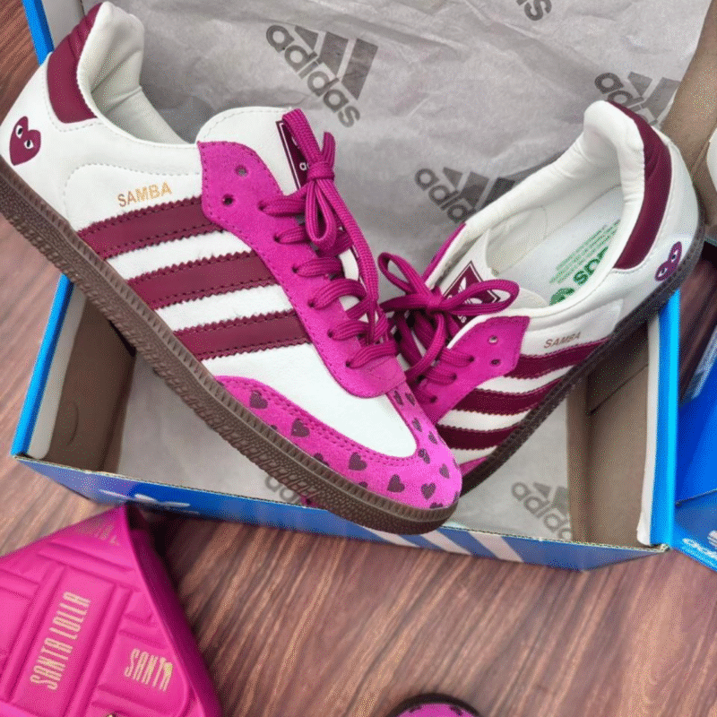 Tênis Adidas Samba Comme des Garçons  ‎ FY3771 - Imagem 2
