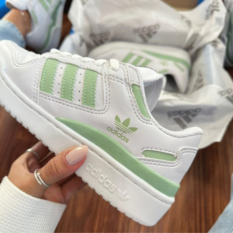 Tênis Adidas Forum Low CL Verde - IG3778 - Imagem 6