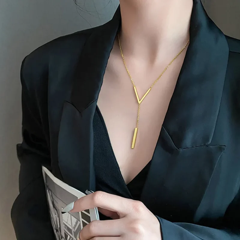 Colar- Gargantilha banhada a  Ouro 18k - Imagem 3